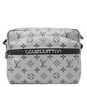 Louis Vuitton  Outdoor Monogram Reflect Messenger Bag Silver